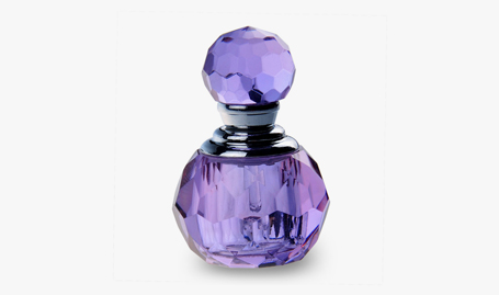 亚克力紫色香水瓶